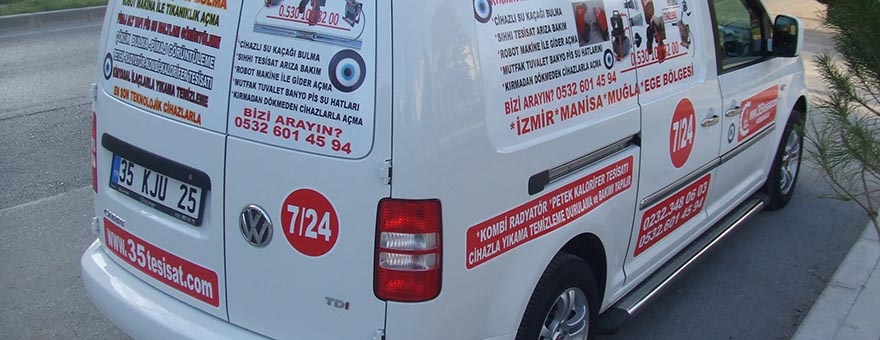 İZMİR VE İLÇELERİNE SERVİSİMİZ VARDIR TESİSAT YAPMA