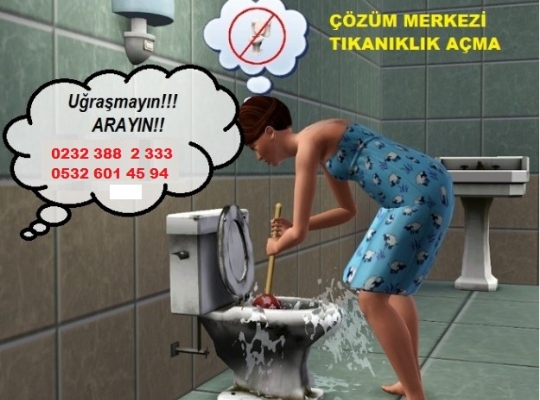 TUVALET GİDERİ AÇMA İZMİR BAYRAKLI YAMANLAR MAH.